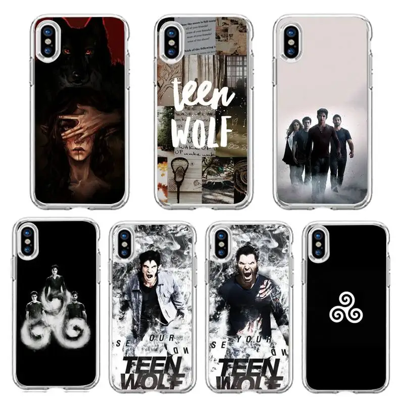 

Teen Wolf Tyler Posey Phone Case Transparent soft For iphone 12 11 13 7 8 6 s plus x xs xr pro max mini