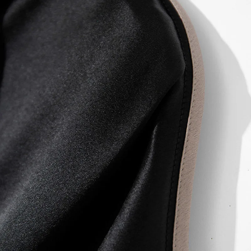 

Ladies Luxury Sexy Slim Party Dress Elegant Black Satin Dress With Sashes Women Summer Short Sleeve Vintage Midi Dress Vestido
