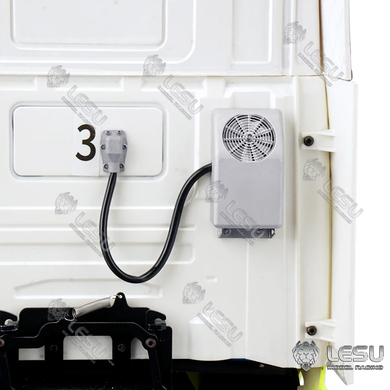 Металлический кондиционер для 1/14 TAMIYA RC тракторный грузовик Benz Scania Модель |