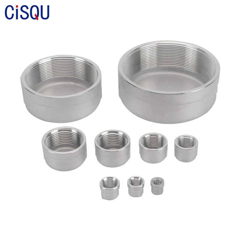 Фитинги для труб с гидравлическим адаптером SS304 круглая гайка внутренней резьбой