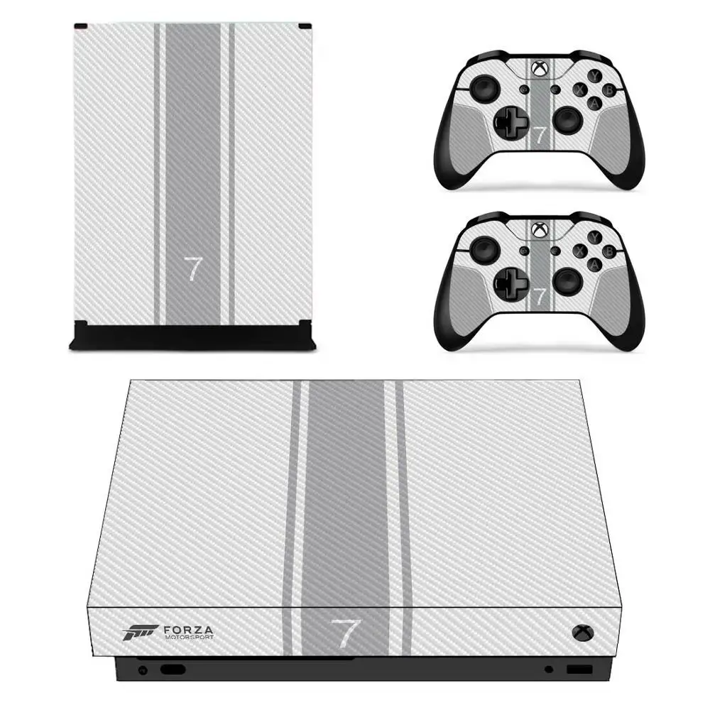Forza 7 sticker s для Xbox One X Viny Skin Pegatina Adesivos консоли one и пультов дистанционного