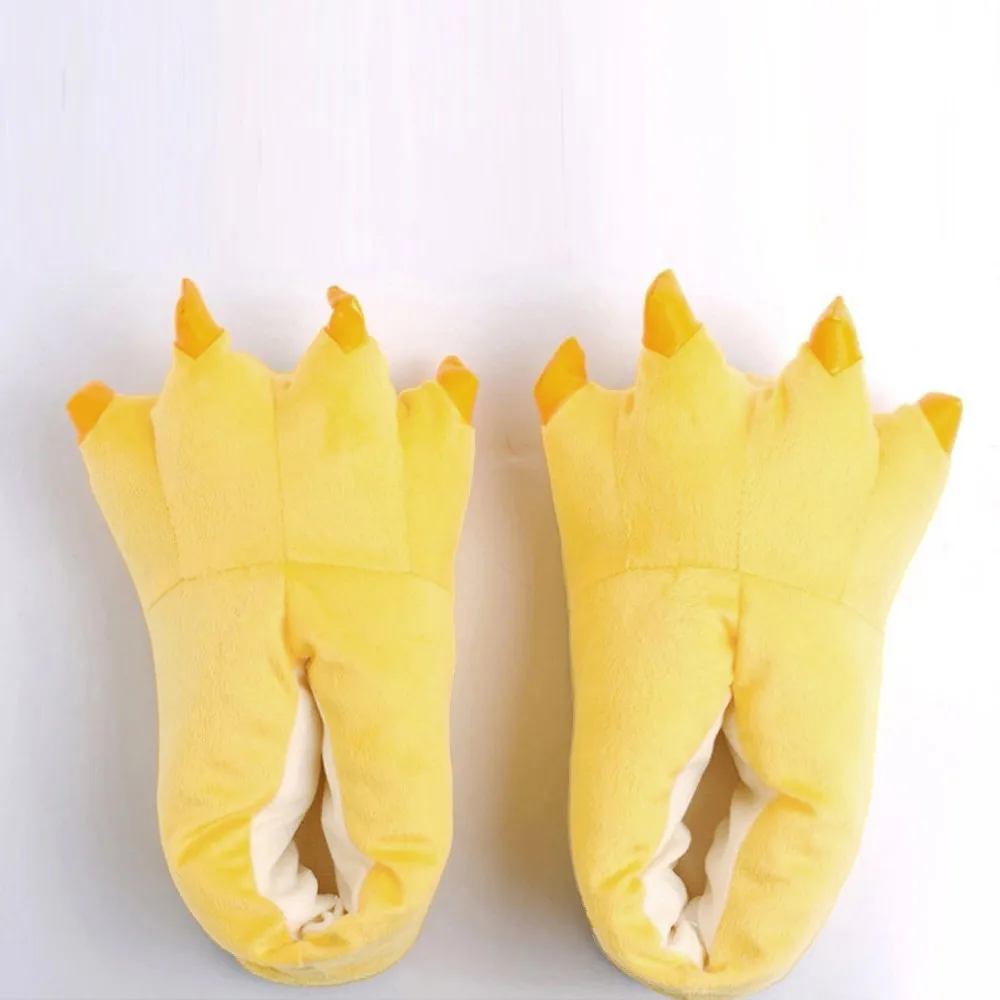 Kid Baby Girls Winter Warm Indoor Slippers Funny Animal Paw Claw Shoes kids shoes Girl winter Детские тапочки |