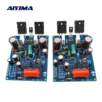aiyima 2pcs power amplifier audio board 1943 5200 sound amplifier 120wx2 2 0 channel hifi mini amp linear bipolar transistor