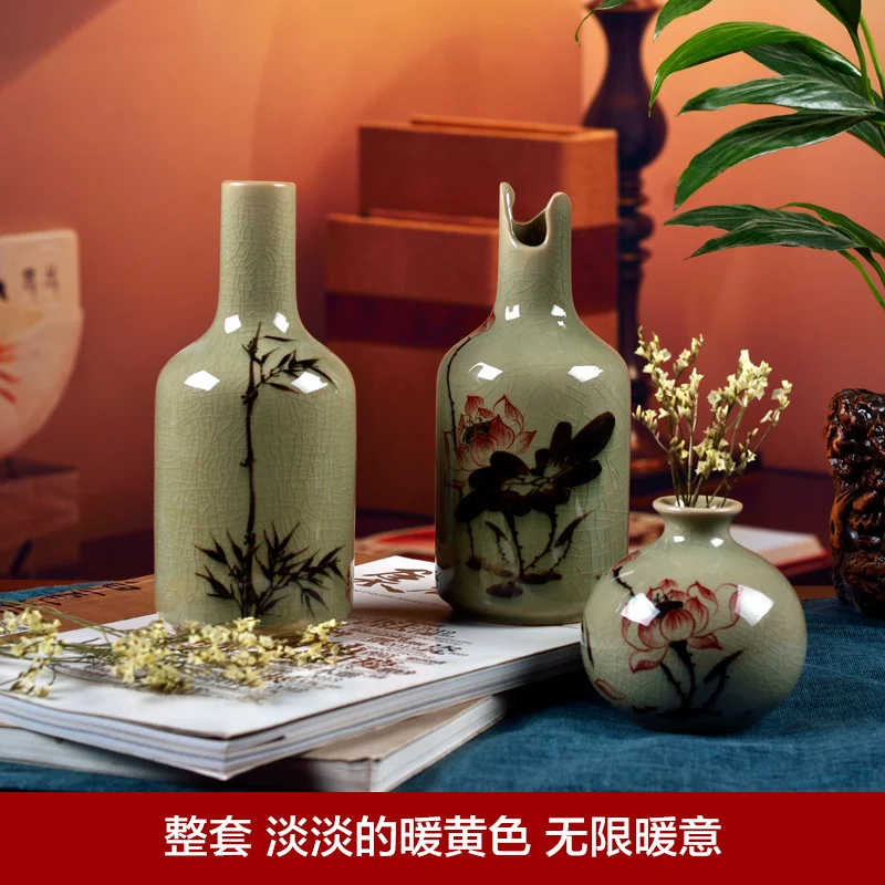 Китайский керамический маленький цветочный контейнер иллюстрация гидропонная