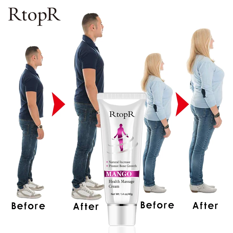 

Mango natural increase Height Oil Medicine Body Grow Larger health massage cream Foot Health Care Products Promot Bone Growth