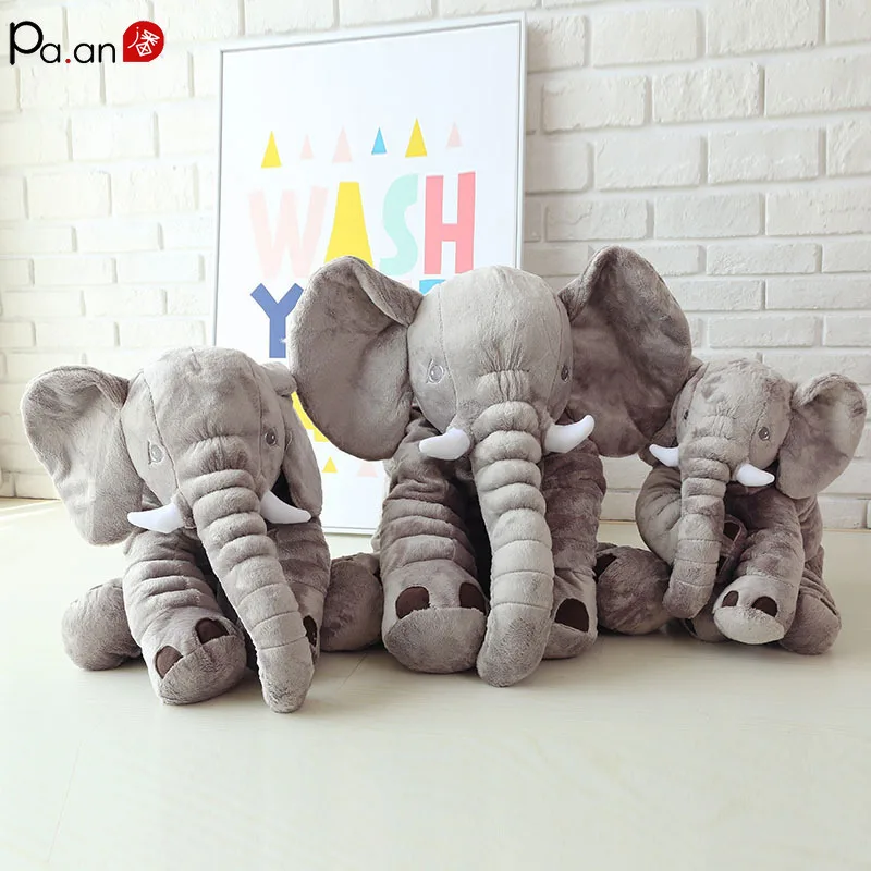 

Pa.an Hug Cushion Ins Cute Elephant Plus Size for Baby Infant Kids Sleep Mate Plush Toy Pregancy U Shape Pillow Child Gift