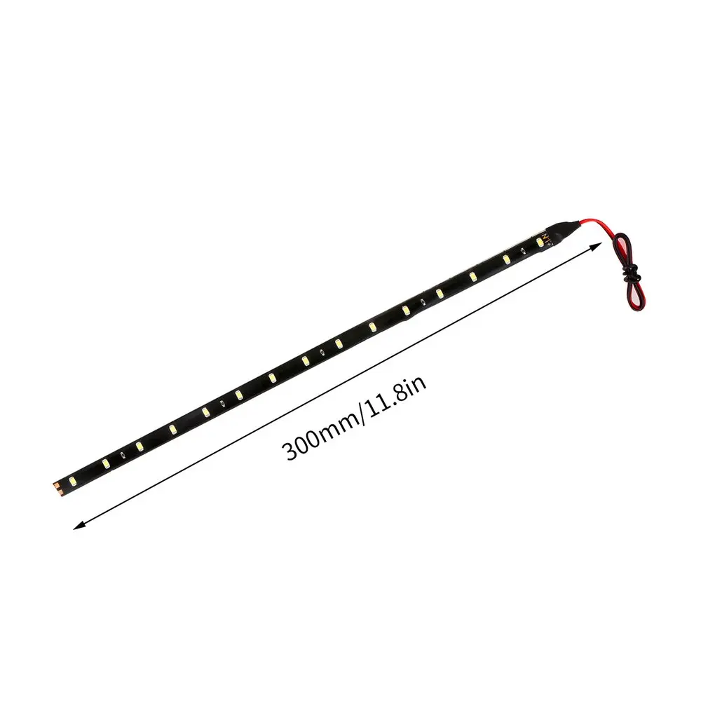 

1PCS 30cm 12V 15 LEDs Car Waterproof Strip Lamp Flexible Light Flexible Vehicle Led Automobiles Stripe Daytime Running Lights