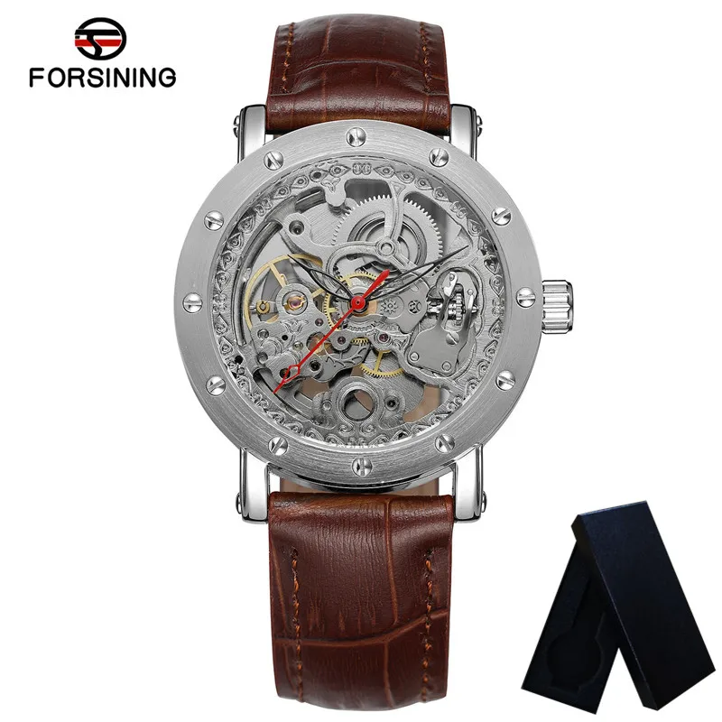 Часы наручные FORSINING Мужские механические автоматические спортивные брендовые