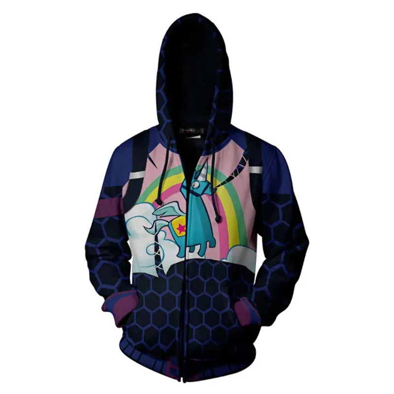 Мужской/женский костюм для косплея толстовка с капюшоном и молнией в стиле