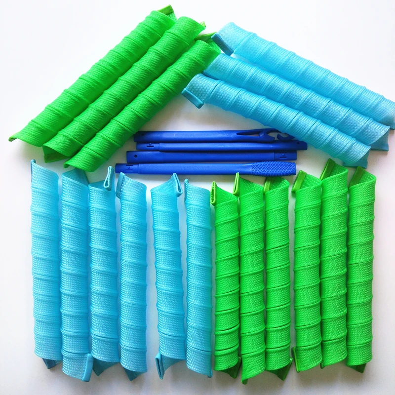 18 шт. 75 см модные женские Магические бигуди для завивки волос инструмент Легкий