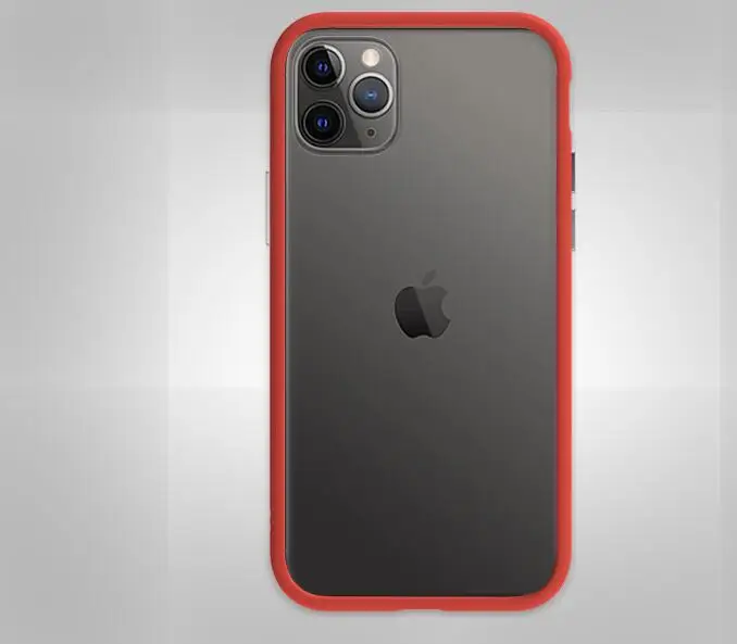 devilred DEVILCASE Devilshield для iPhone 11, iPhone 11 Pro, iPhone 11 Pro Max ТПУ бампер+ задняя прозрачная стеклянная панель - Цвет: devilred