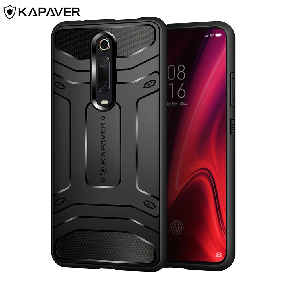 Capaver роскошный силиконовый чехол для Xiaomi Redmi K20 Pro противоударный бампер |