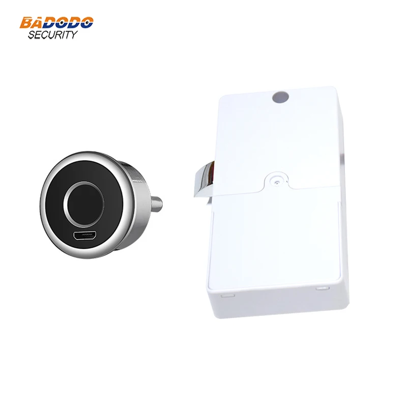 Умный БЕСКЛЮЧЕВОЙ замок для шкафа с отпечатком пальца биометрический