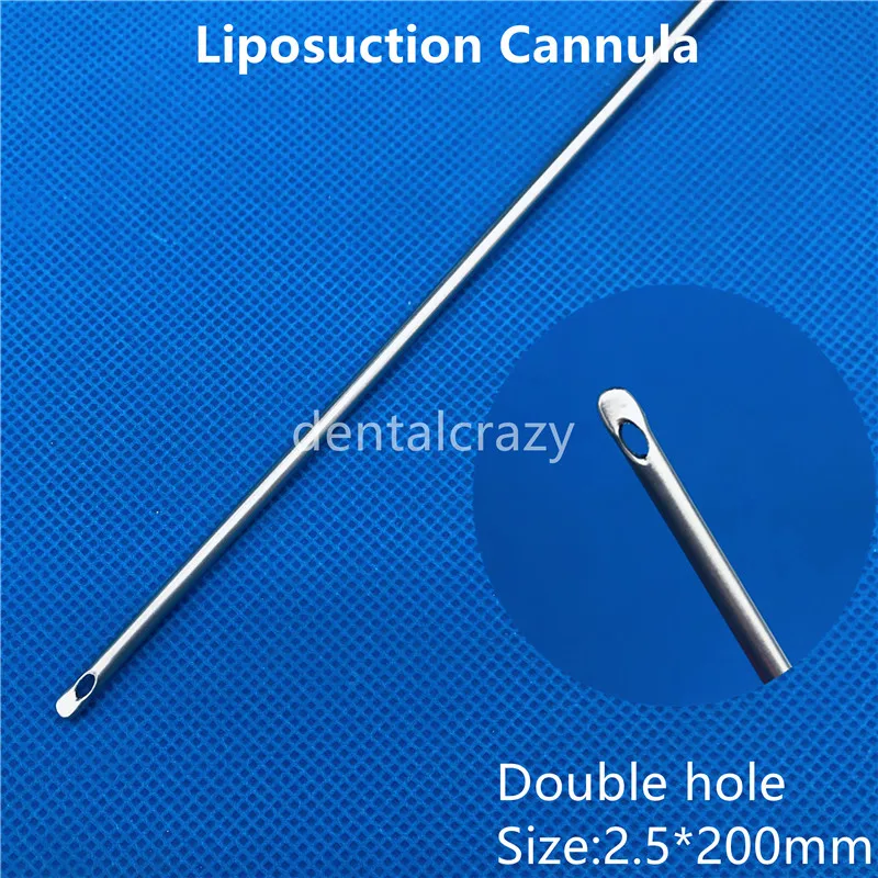 Двойное отверстие для сбора жира cannula стволовых клеток канюля липосакции