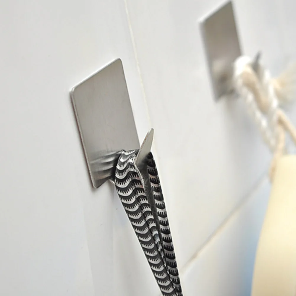 6 шт. крючки из нержавеющей стали не оставляющие следов с сильным клеем | Дом и сад