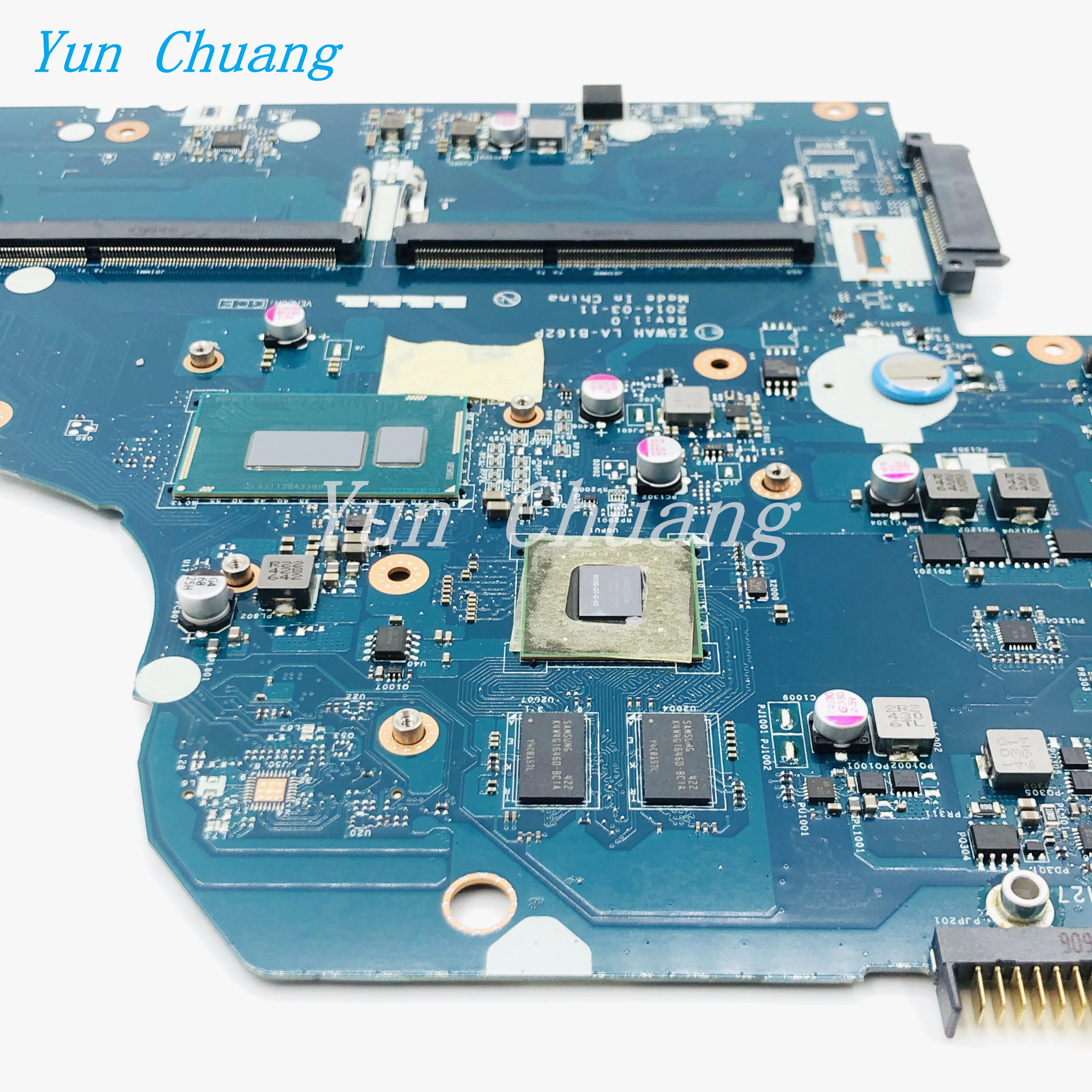 Материнская плата Z5WAH для ноутбука ACER LA-B162P E5-571 V3-532G с процессором I3-4030U GT840M 2 Гб GPU