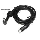 Зарядный кабель для ноутбука, Переходник постоянного тока Type-C на 4,0*1,35 мм для ASUS Zenbook UX21A UX31A UX32A UX32V Зарядка для ультрабука