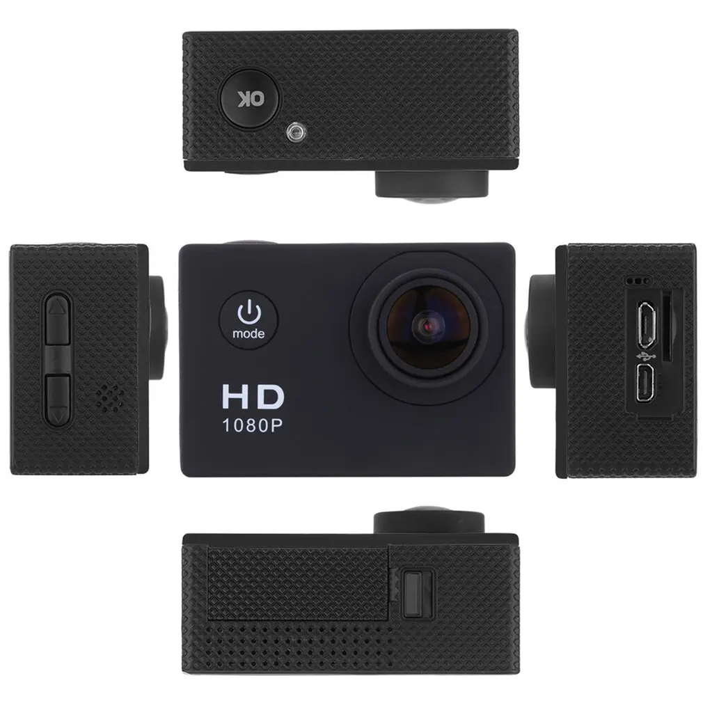 A7 Full HD 1080P 90 градусов угол открытый подводный водонепроницаемый шлем Камера