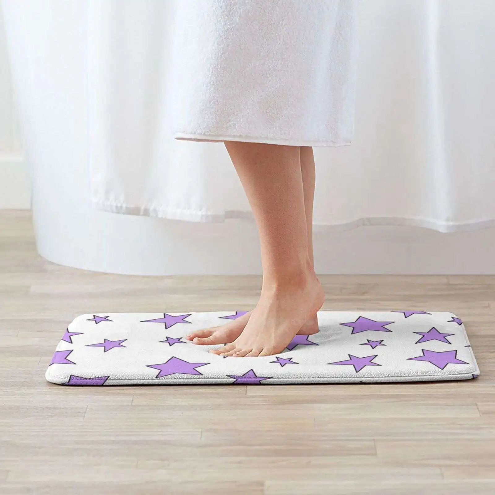 Пурпурная звезда в упаковке 3 размера домашний ковер дешевый коврик для Macbook Dell ПК