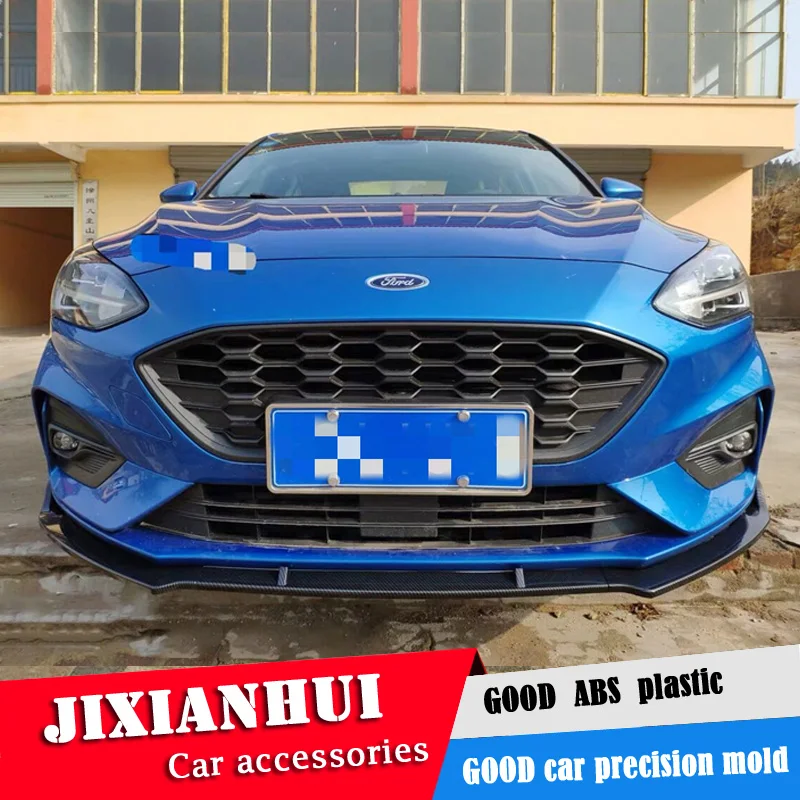 Для FORD Focus Body kit спойлер 2019 2020 для ABS задний бампер диффузор защитные