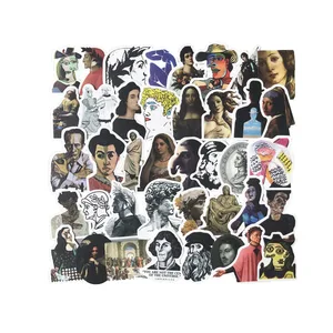 50100 шт известных художников Ван Гог арт Стикеры s для ноутбука телефон Скрапбукинг граффити дневник этикетка стикер для канцелярских товаров Стикеры наклейки