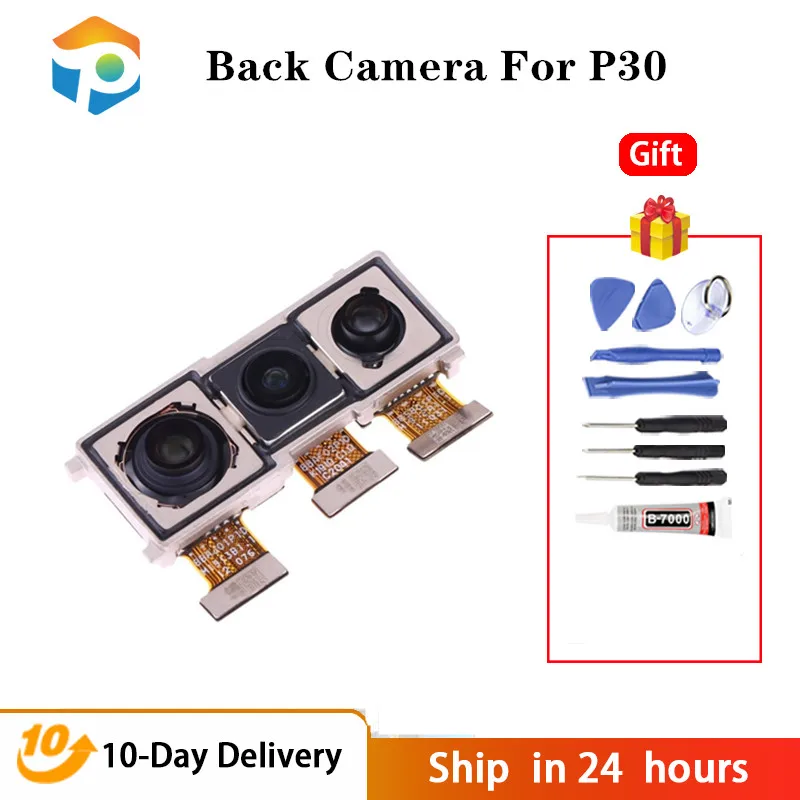 

Test AAA Rear Back Camera For Huawei P30 Main Facing Camera Module Flex Replacement Spare Parts