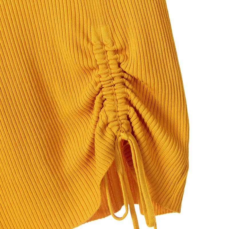 Женская Трикотажная майка без рукавов модная повседневная однотонная на