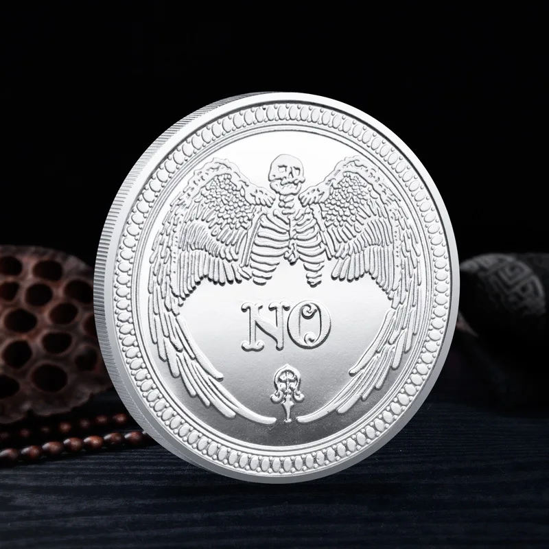 Да или нет решение о выборе монет оиджа всевидящий глаз Ангел смерти готические