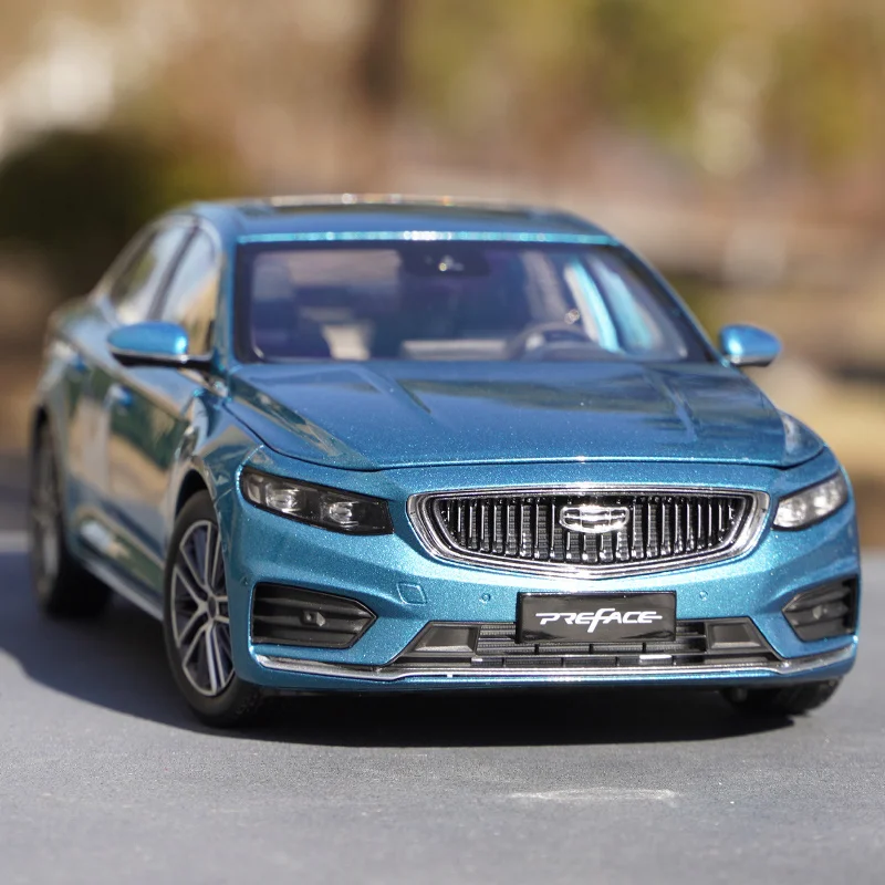 

1/18 Metal alloy die-casting simulation car model Original Geely Xingrui Toys for children Family display
