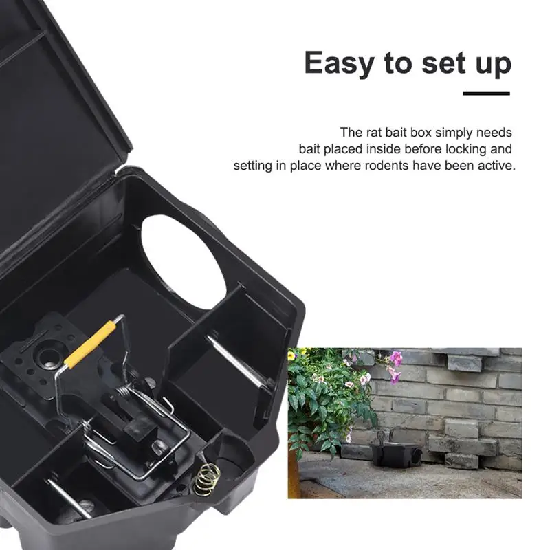 Набор приманок для грызунов Высококачественная многоразовая искусственная