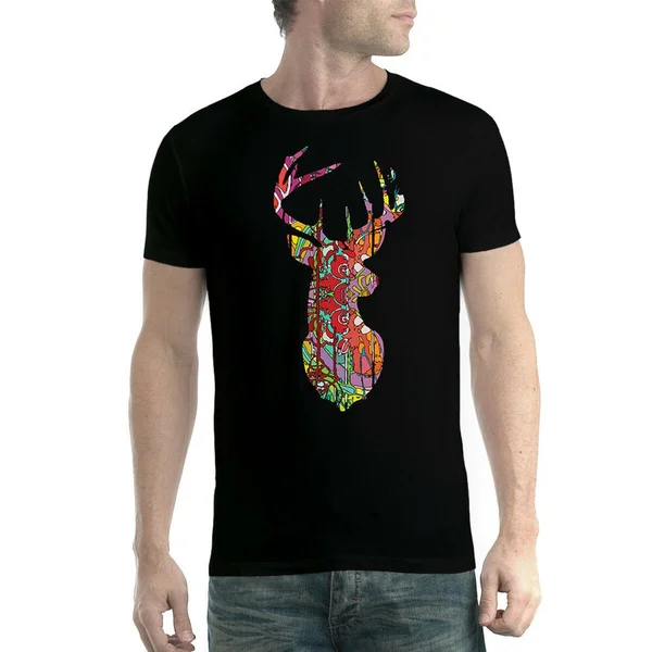 

Deer antlers mens t-shirt xs-5xl