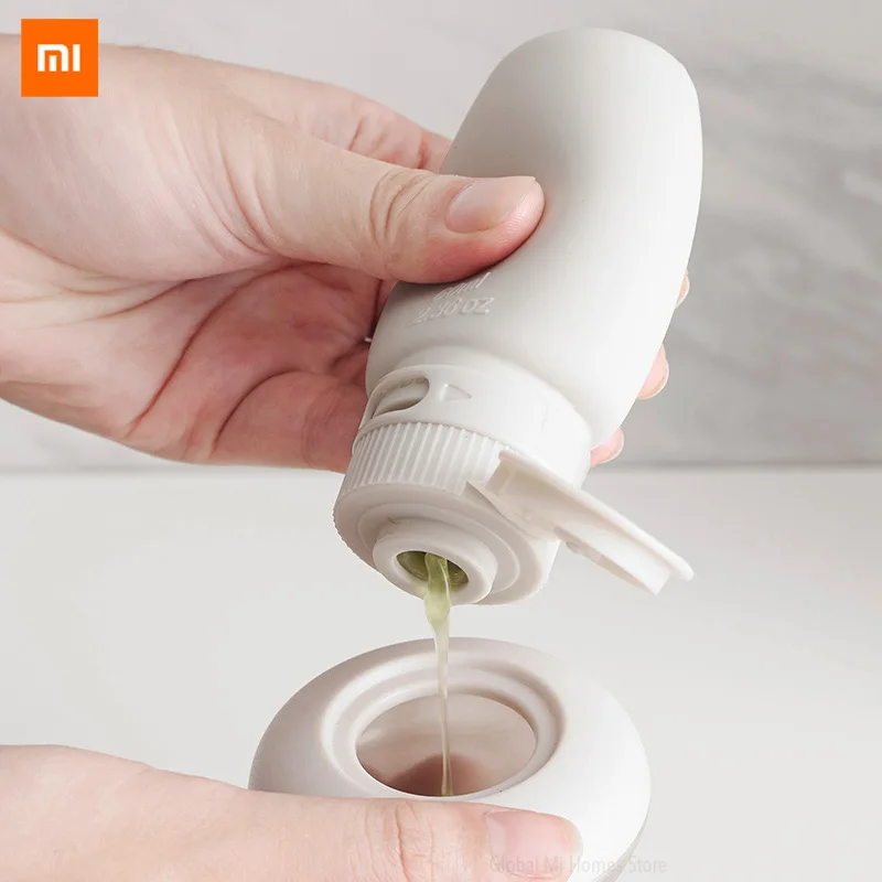 Xiaomi Youpin JORDAN & JUDY силиконовые бутылки путешествия портативный анти утечки шампунь