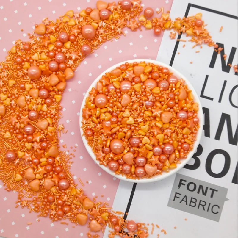 Съедобные Цветной сахарные шарики синий и красный цвета выпечка торта DIY