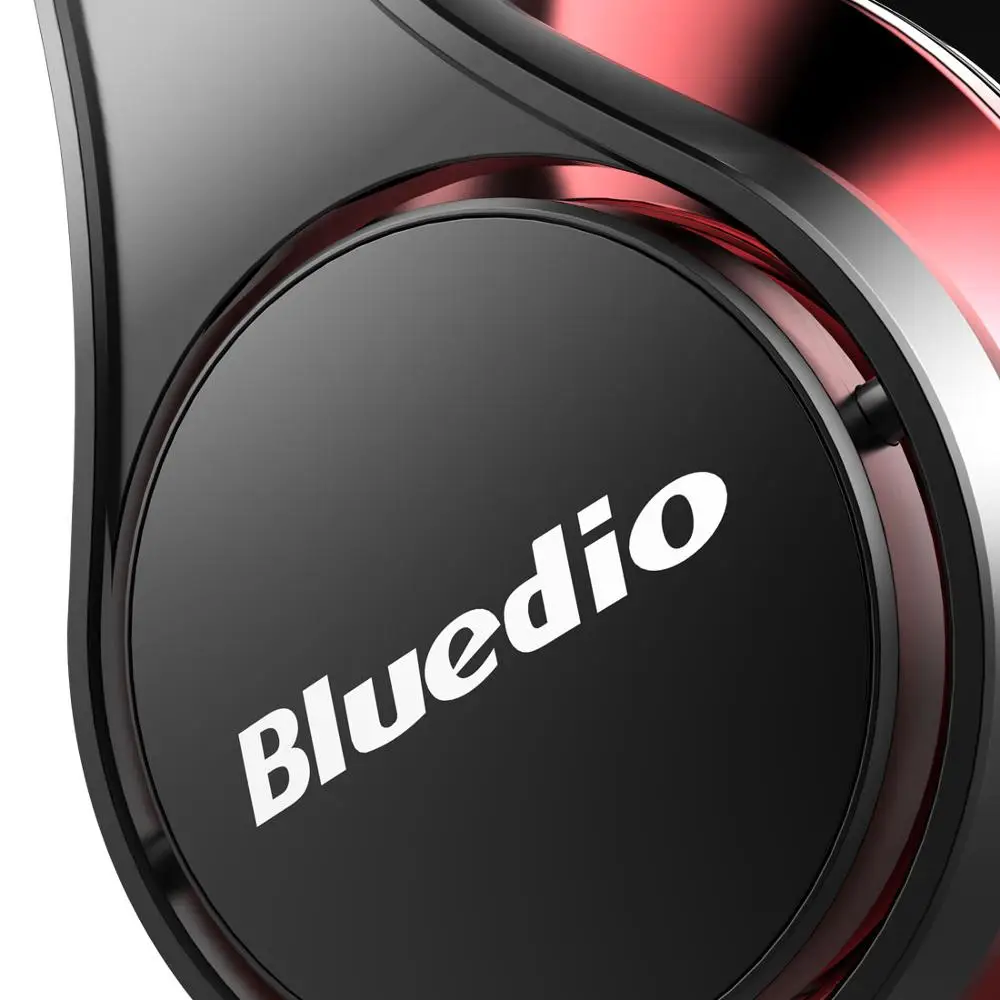 Bluedio U(UFO) высококачественные Bluetooth наушники запатентованные 8 драйверов/3D звук/алюминиевый сплав/HiFi накладные беспроводные наушники