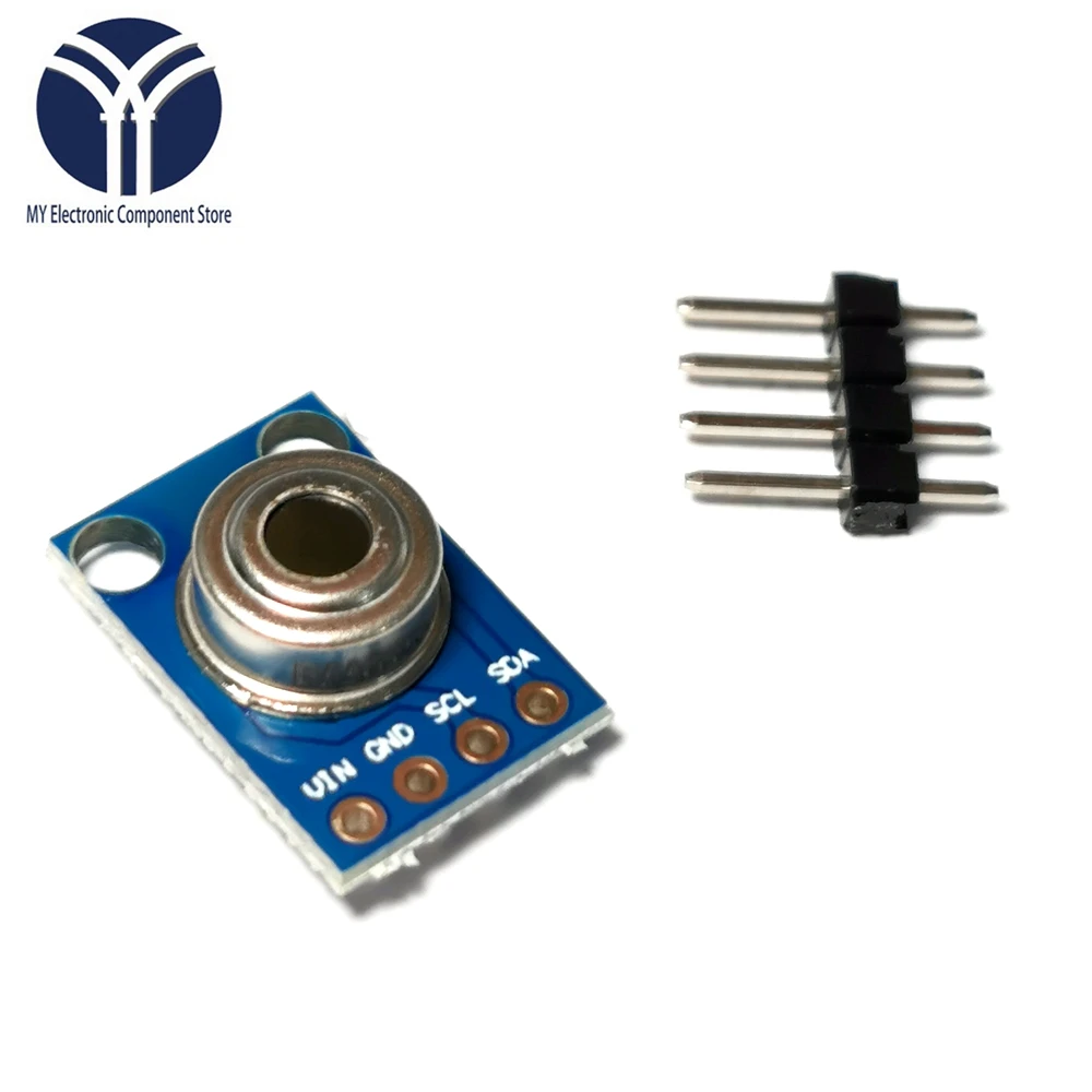 GY-906 MLX90614ESF New MLX90614 Contactless IR Infrared Temperature Sensor Acquisition Module GY-906-BAA GY-906-BCC GY-906-DCI |