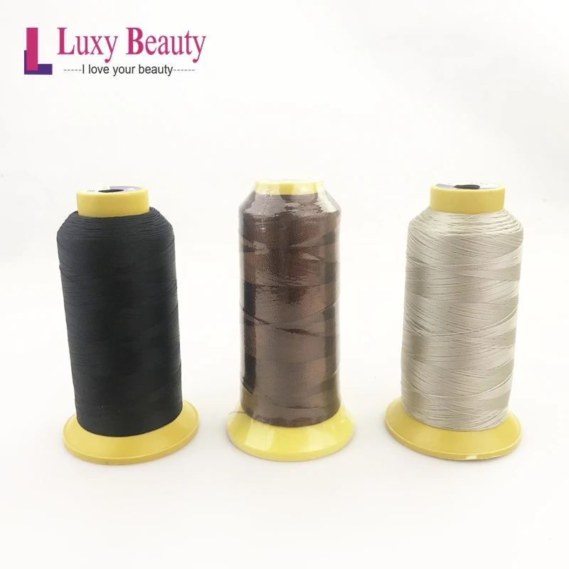 1 рулон/партия высокопрочная полиэфирная нить для наращивания волос |