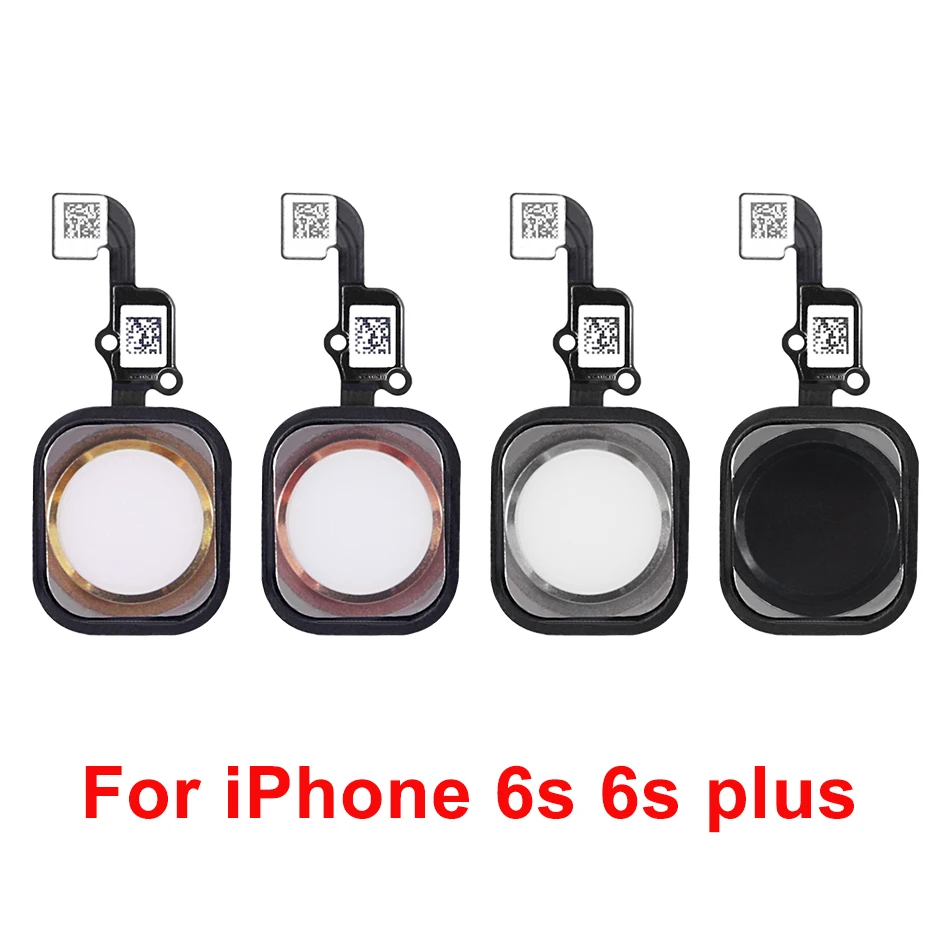 10 шт. кнопка домой с гибким кабелем для iPhone 5 5C 5S 6 6Plus 6s plus 7 гибкая сборка 7Plus |