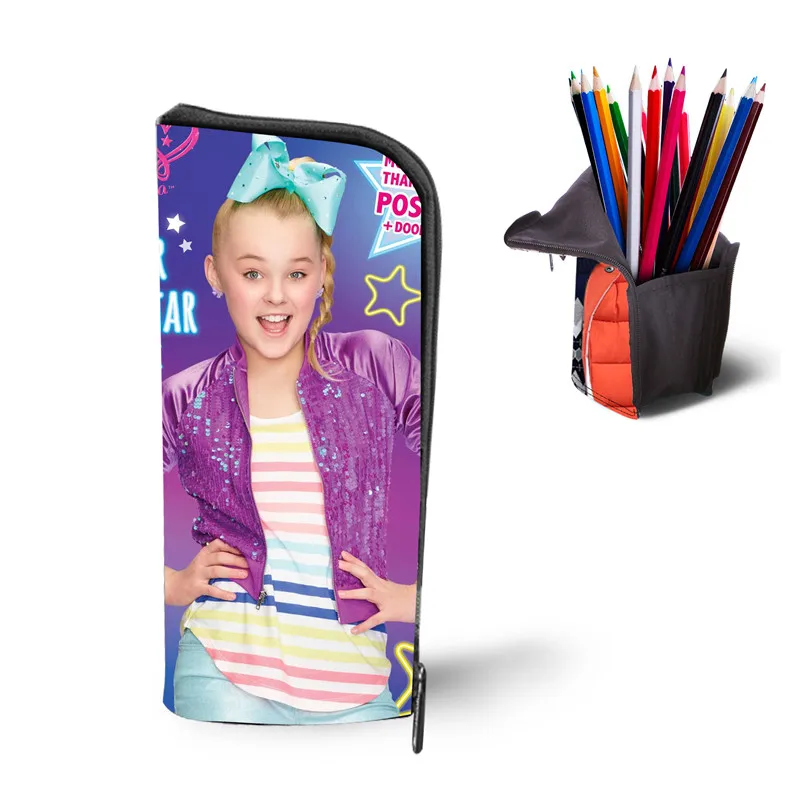 as pictures THIKIN 3 шт./компл. Superstar JOJO Siwa комплект школьных сумок для девочек Повседневная сумка для книг на заказ школьные сумки для подростков мальчиков студентов рюкзаки - Цвет: as pictures