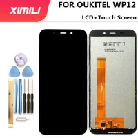 New Original 5 5  For OUKITEL WP12 Phone LCD Display  Touch Screen Digitizer Assembly Parts ForOukitel WP12 proReplacement tools