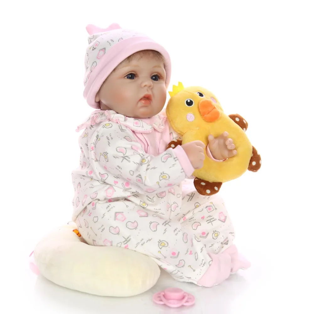 Реалистичные мягкие силиконовые куклы Новорожденные 43 см 17 дюймов выглядят так