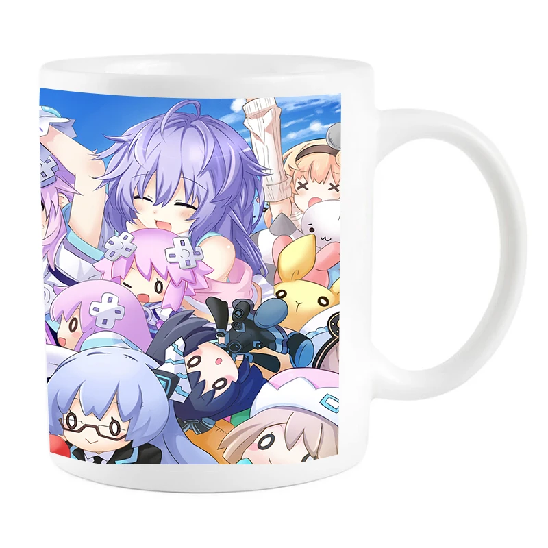 Гиперразмер Нептуния Чашки Ноир Блан Вер Кружки Косплей Предмет Високотемпературная Кружка Перекрашивающаяся в Цвете на.