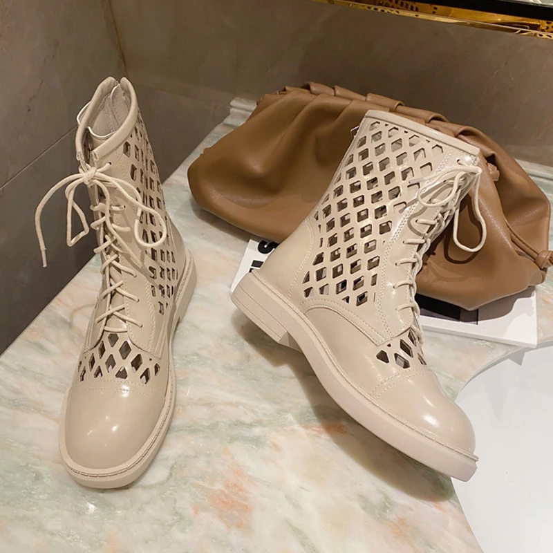 

MANLEGU женские ботинки 2021 новые модные высококачественные женские короткие ботинки из микрофибры Женские Британские мотоциклетные ботинки