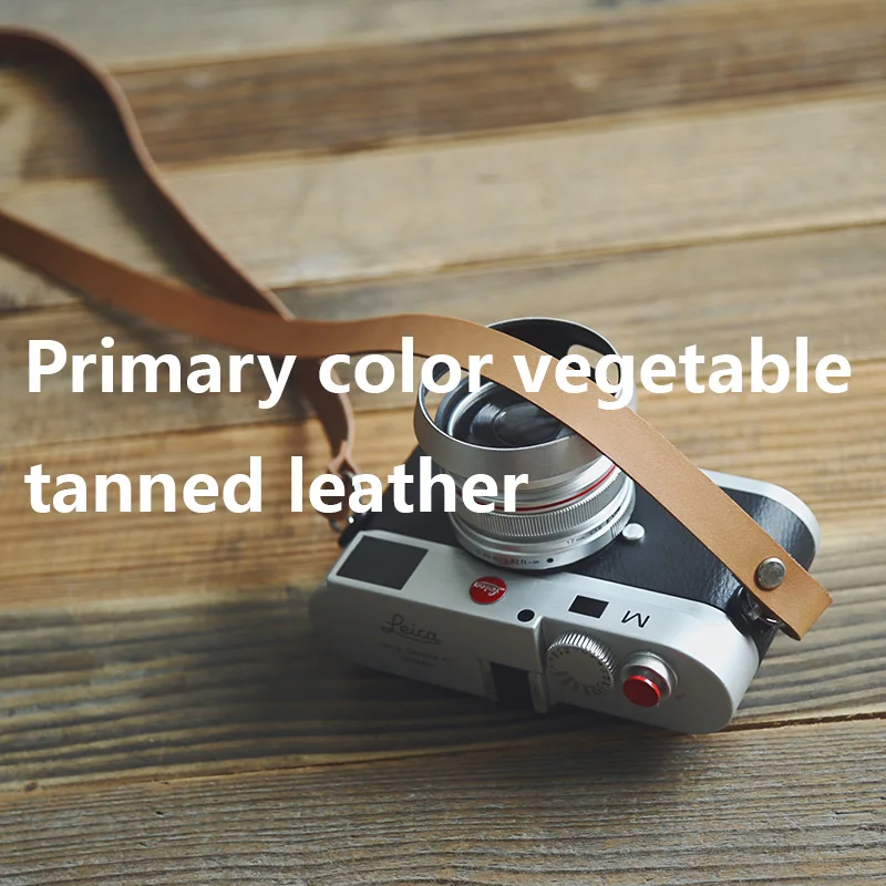 Основной растительного дубления кожаный Британский 595 ремень для камеры Leica sony Fuji