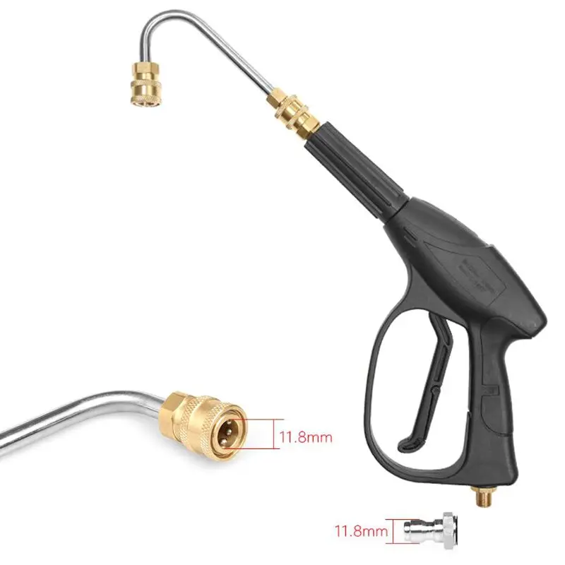 

35CM High Pressure Washer Gutter Cleaner Rod for lance/Wand 1/4''Quick Connect Accessories Kit