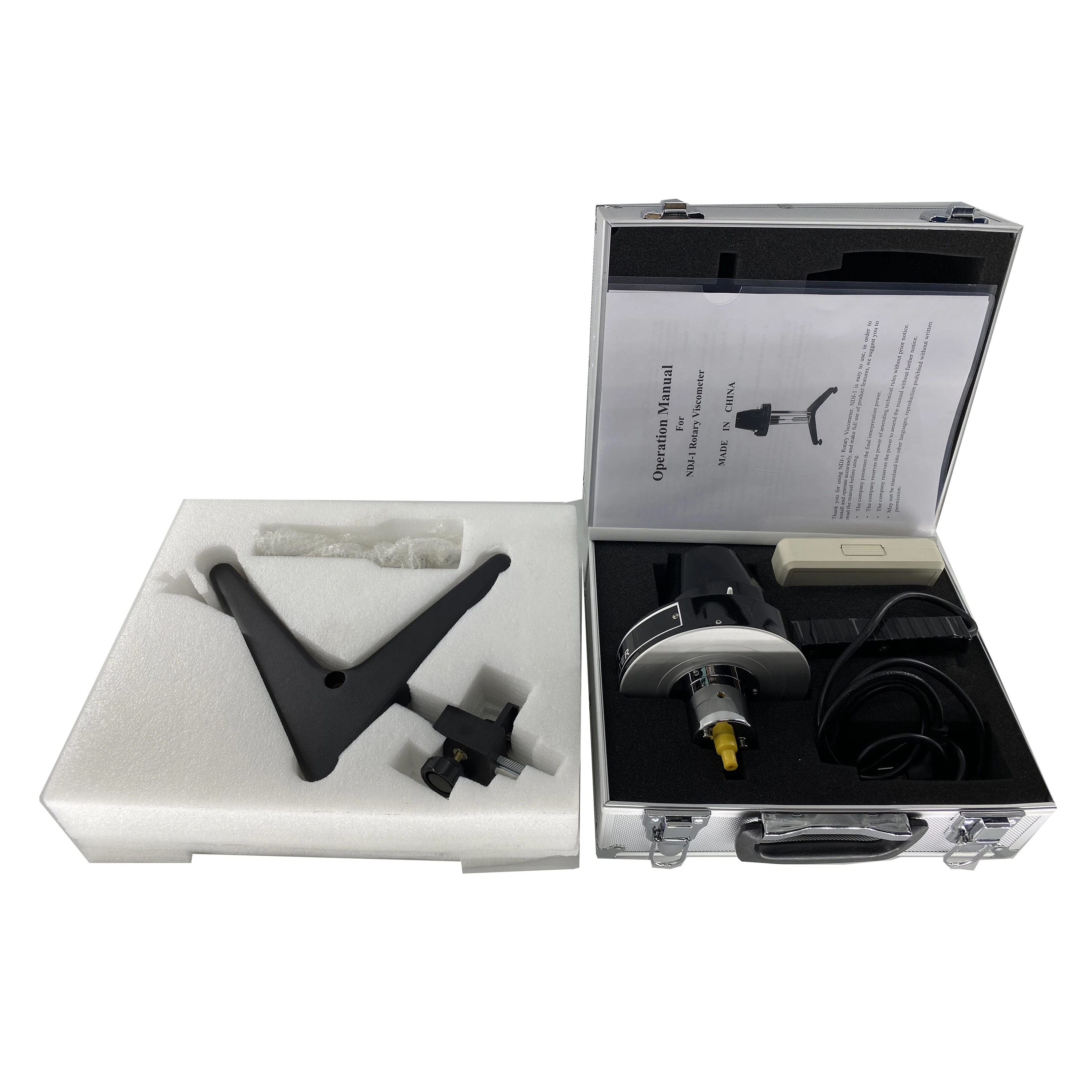

Liquid Viscose Capacity Measurement NDJ-1 100000mPas Portable Viscometer with Grease Paint Plastic Viscosity Meter Tester
