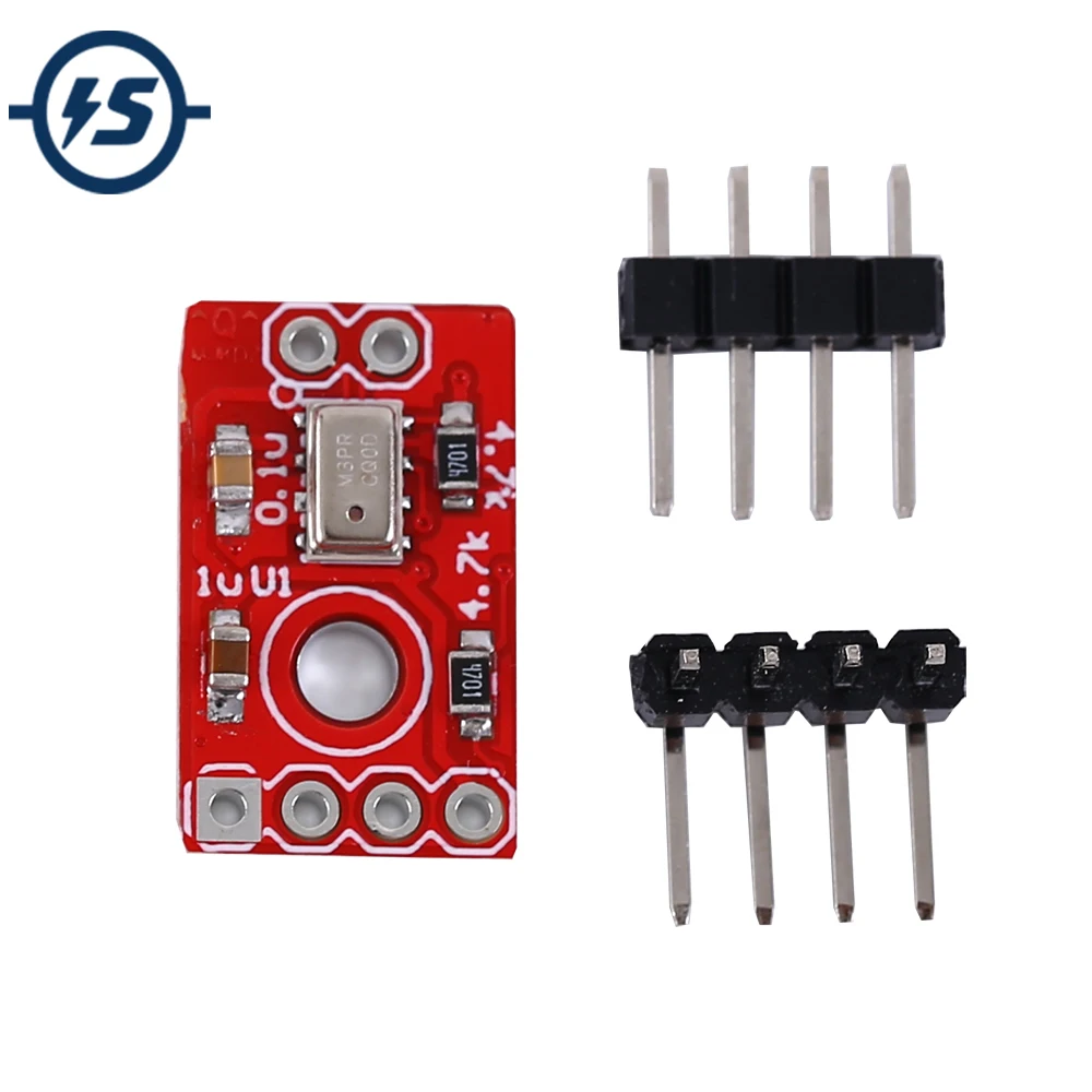 Для Arduino модуль датчика атмосферного давления IIC DC 3 V MPL3115A2 110 кПа|Датчики| |