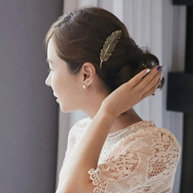 Заколки для волос в виде женских и девушек шпильки заколка-Пряжка модные