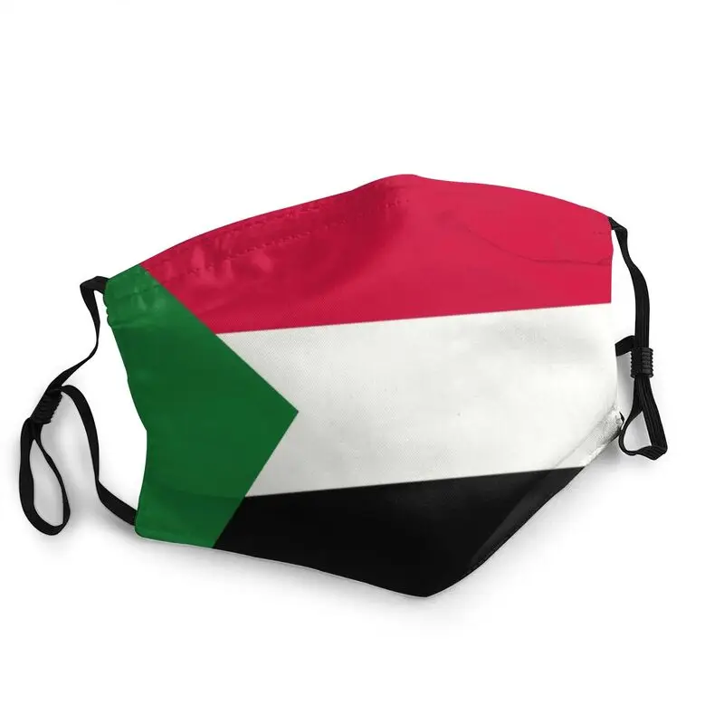 

Многоразовые флаг Судан лицевая маска для взрослых Для мужчин Для женщин Для мужчин против дымки пыле защитный респиратор муфельная печь