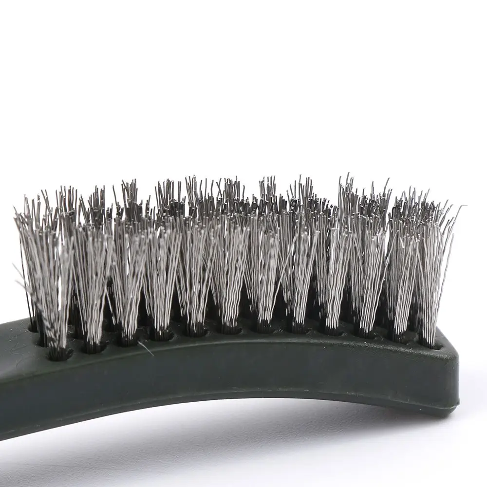 3 шт./лот Набор Мини проволочных кистей из стали латунь нейлон чистящая полировка