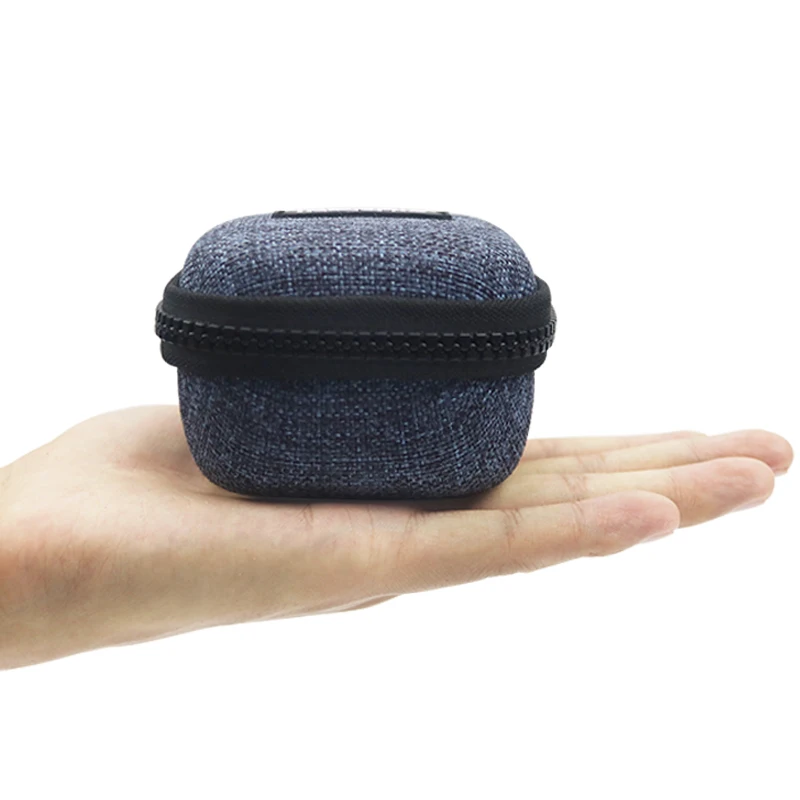 

Snailhouse Earphone Storage Case Fiber Zipper Headphone Earphone Earbuds Hard Bag Carrying Pouch SD Card Hold Portable